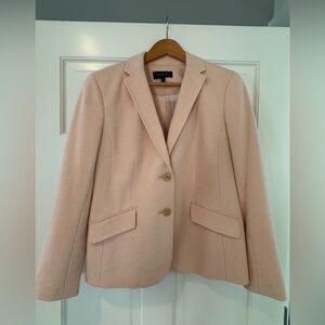 Talbots Blush Pink Cotton Women's Blazer